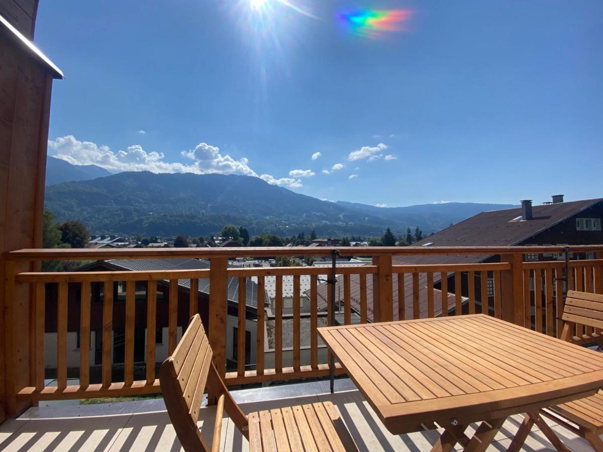 Appartement Familial Neuf Pres Du Village, 3 Chambres, Balcon Sud, Parking, Proche Ski-Bus, Samoens - Fr-1-642-80 Экстерьер фото